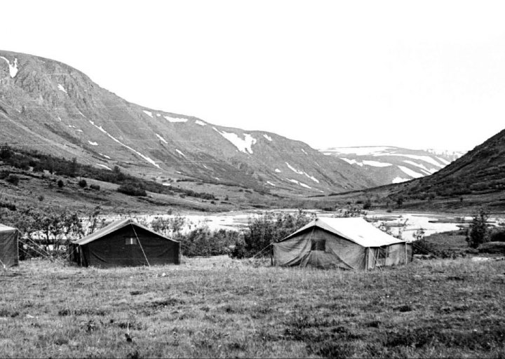 Лагерь на Гэнахадате. 1976 г.