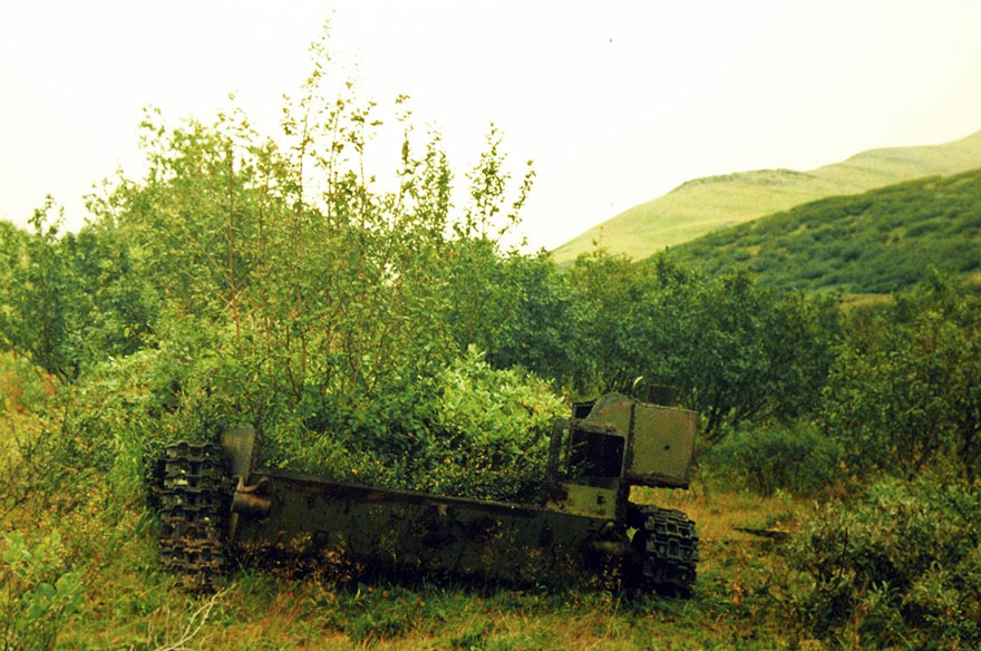 Брошенный и забытый. САУ-76 Харбей 2004