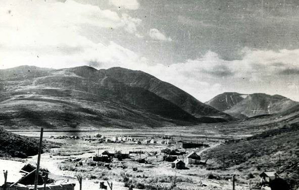 Поселок Харбей Харбейской ГРП в 1961 году