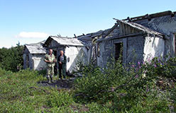 Некоторые домики в 2004 г. ещё стояли